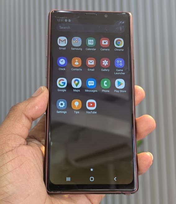 A picture of Note 9