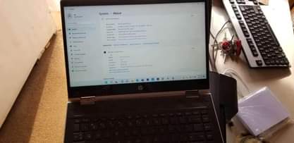 A picture of Hp laptop i5