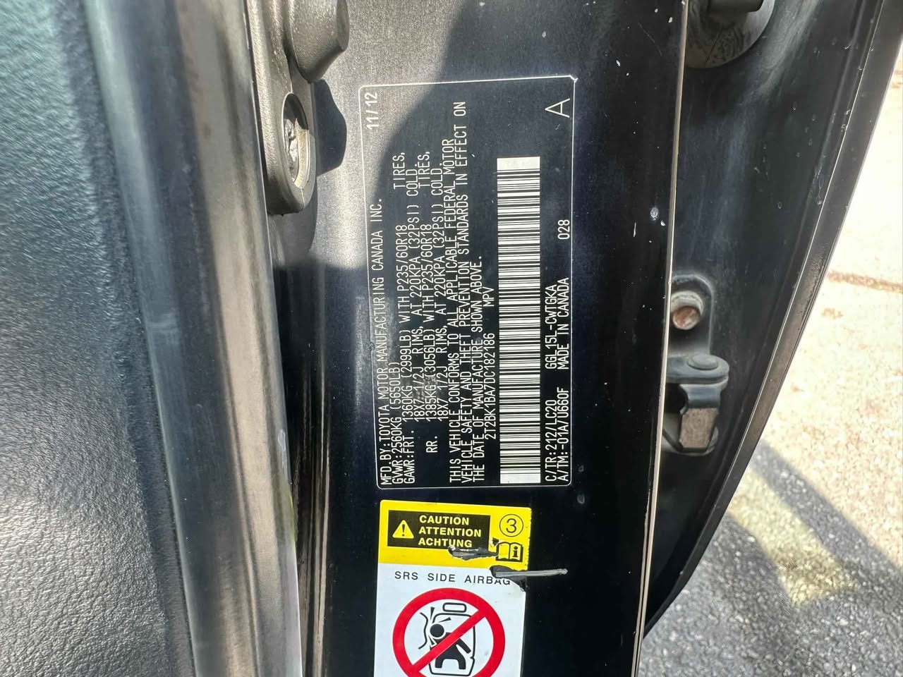 A picture of Lexus Rx350 2013