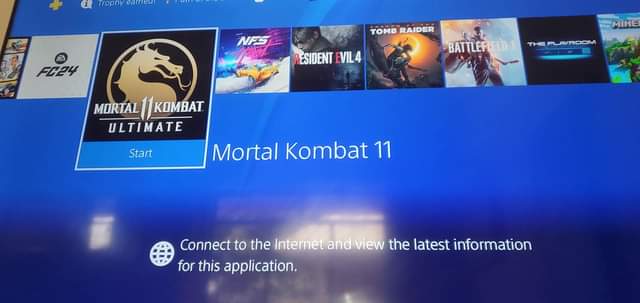 A picture of PS 4 FAT