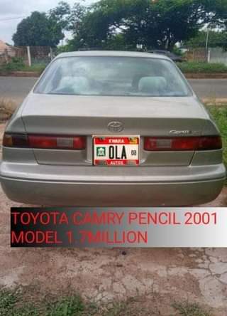A picture of 2001 Toyota Camry 100