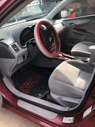 A picture of Toyota Corolla 2012 First flash on the body sweet interior