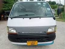 A picture of Toyota hiace