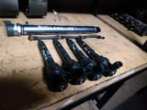 A picture of BMW diesel injectors