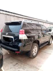 A picture of 2012 model Toyota Prado Registered but not used Nothing to