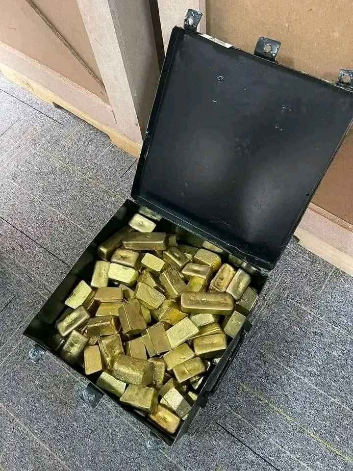 A picture of Gold Bars