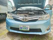A picture of just 6month old Toyota Camry 2012 Sky Blue