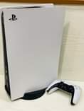 A picture of Sony PlayStation 5 825gb with one controller at 2.5m Call