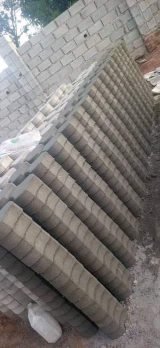 A picture of pavers