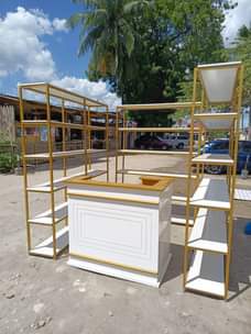 A picture of Karibu nauza shelf za dukan mpya kila moja bei Location