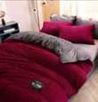 A picture of Coral velvet Duvet sets