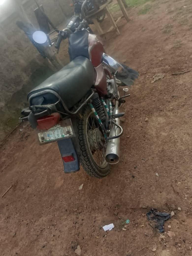 A picture of Bajaj bike