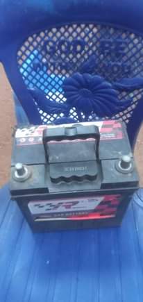 A picture of Shuttle car first grade battery
