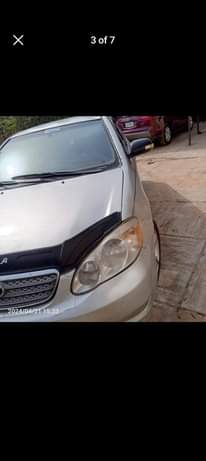 A picture of Toyota Corolla 05 with everything working perfectly neatly used 08171362568