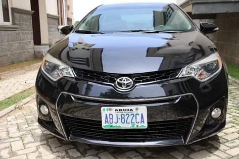 A picture of Toyota Corolla 2013 Model