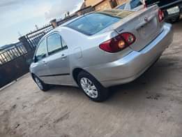 A picture of TOYOTA COROLLA 2005 REGISTERED CONDITIONS ENGINE perfect GEAR perfect AC