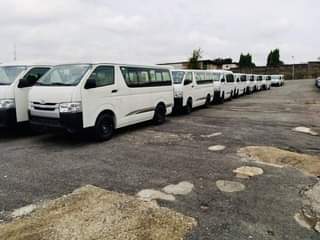 A picture of Toyota hiase bus