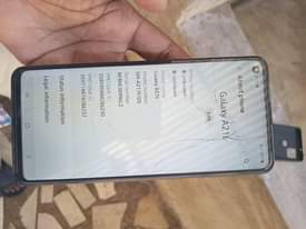A picture of Samsung A21s
