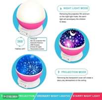 A picture of Moon light multicolour lamp bedroom decor new galaxy at lowest