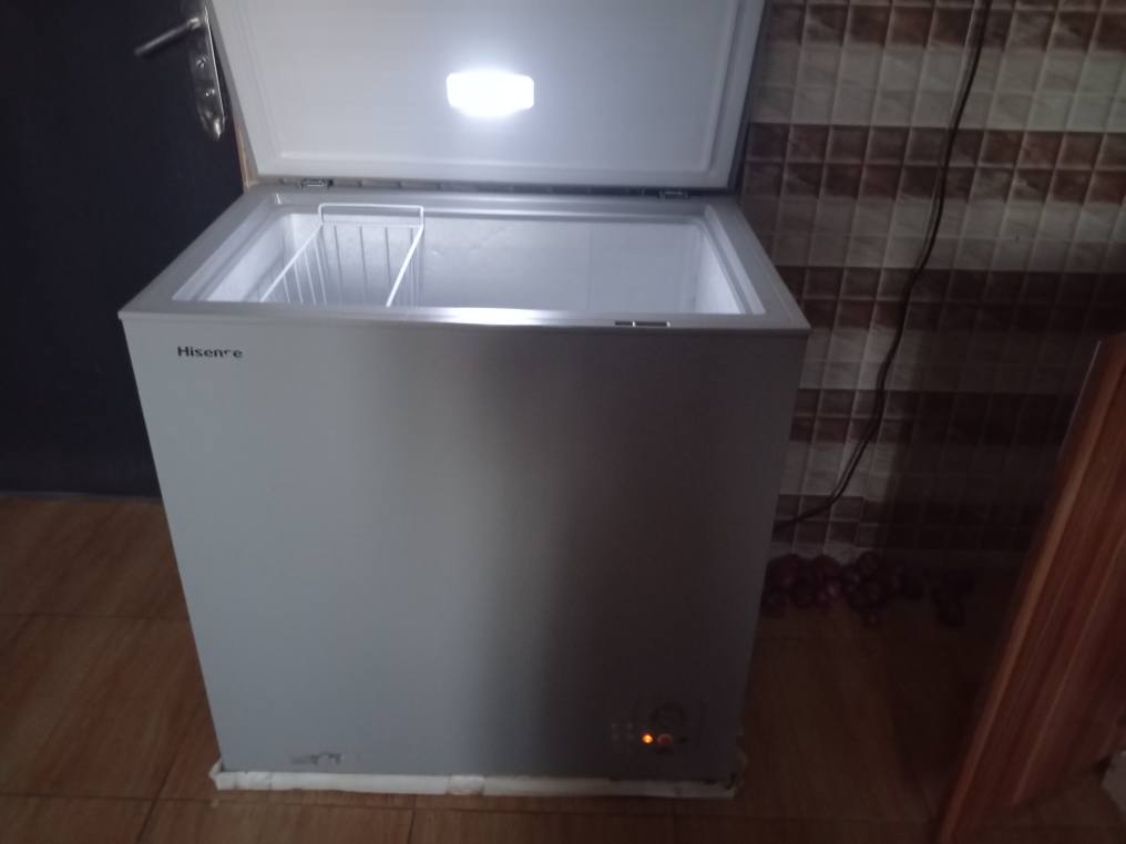 A picture of Hisense chest freezer