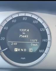 A picture of Mercedes Benz GLK 350 2011 model less than a year
