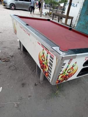 A picture of POOL TABLE