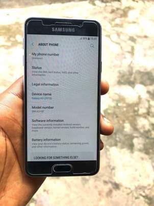 A picture of Samsung Galaxy A3
