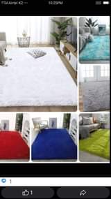 A picture of Fluffy center carpets medium size 1.5by2 meters