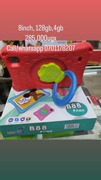 A picture of Kids and Adult Tablets are available for sell call or