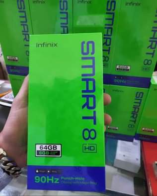 A picture of Infinix smart 8 64gb brand new At cheap prices Very