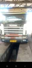 A picture of Scania semi trailer
