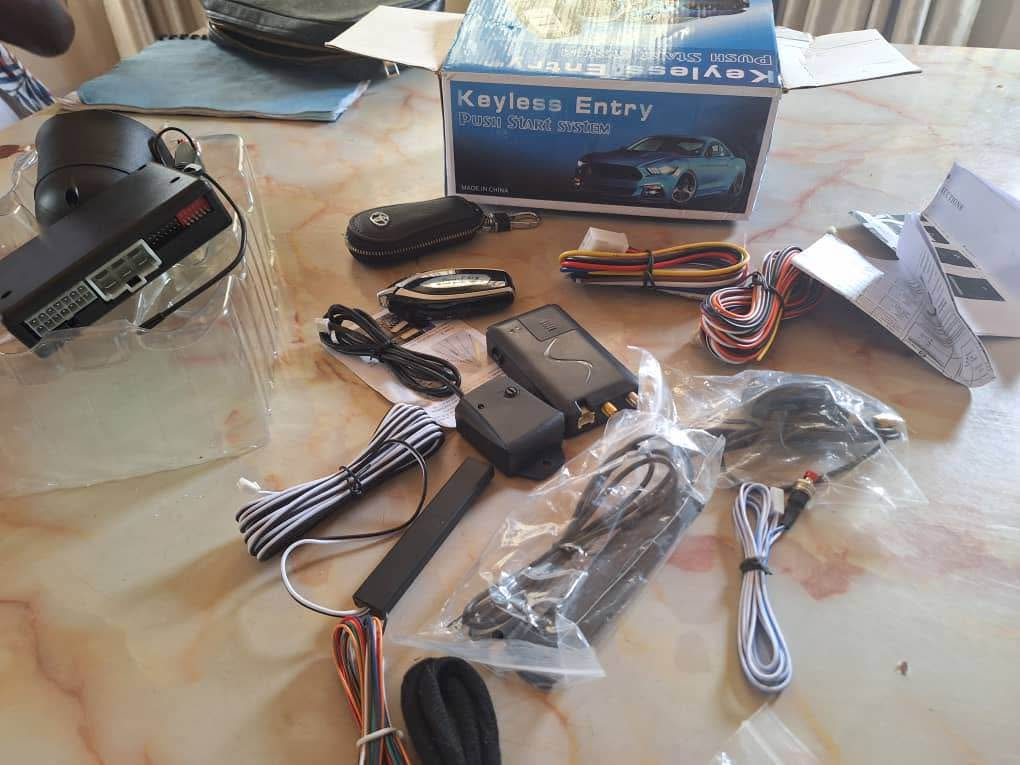 A picture of HotttSmart Push to Start Keyless Entry 5 in 1 alarm