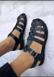 A picture of Pure leather sandals on sale