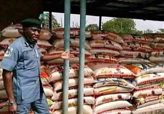 A picture of Auction Of Bags of Rice and Oil Call 09132178348 or