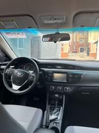A picture of 2016 few months registered Toyota corolla to 2020 sports Tokunbo