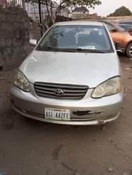 A picture of 1st body 2004 Toyota Corolla with chilling ac neat interior