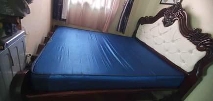 A picture of Bed and mattress