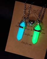 A picture of Glowing necklaces