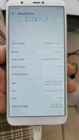 A picture of Huweai p smart 2018 64 gb 4gb ram good and