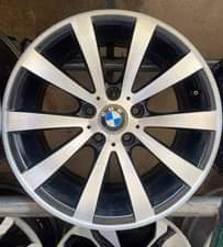 A picture of BMW and Benz Wheels