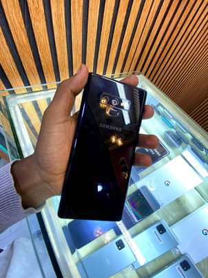 A picture of Samsung galaxy note 9
