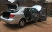 A picture of Toks standard Corolla 05 06 Android screen and reverse camera