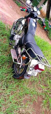 A picture of Haojue cc 125 inauzwa mbagala zakhem