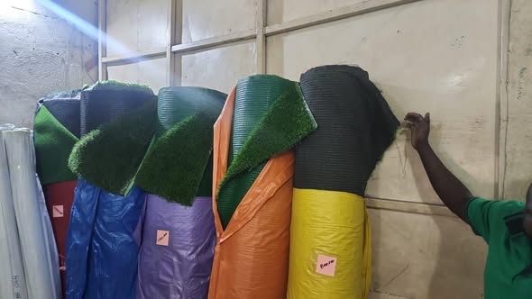 A picture of Artificial grass carpets