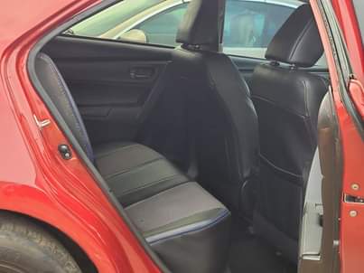 A picture of 2017 registered slightly used Corolla S neatly flashed on first