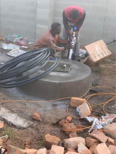 A picture of Underground water