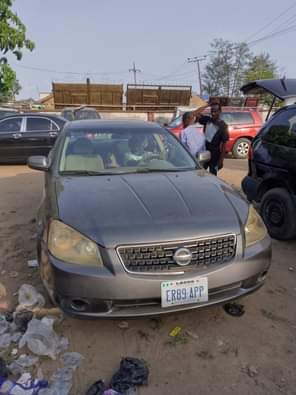 A picture of First body Nissan Altima AC chilling untouched Engine and gear