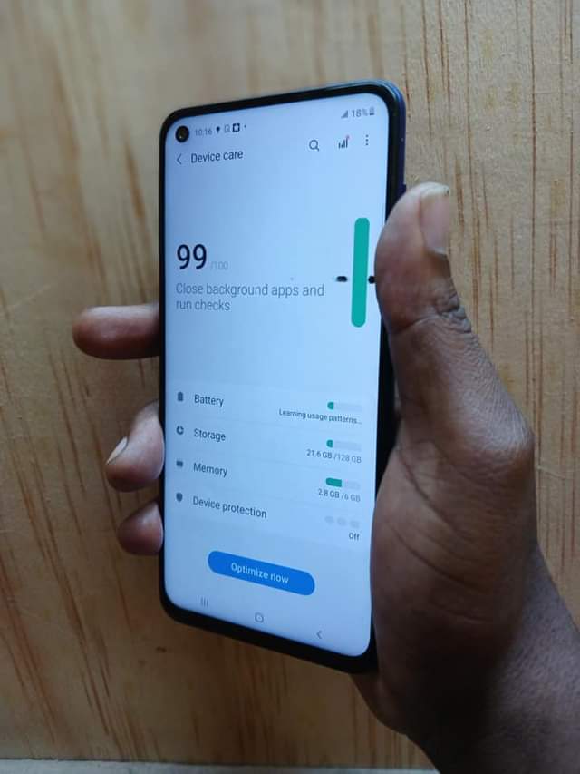 A picture of SAMSUNG A60