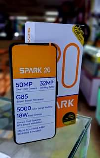 A picture of Tecno spark 20