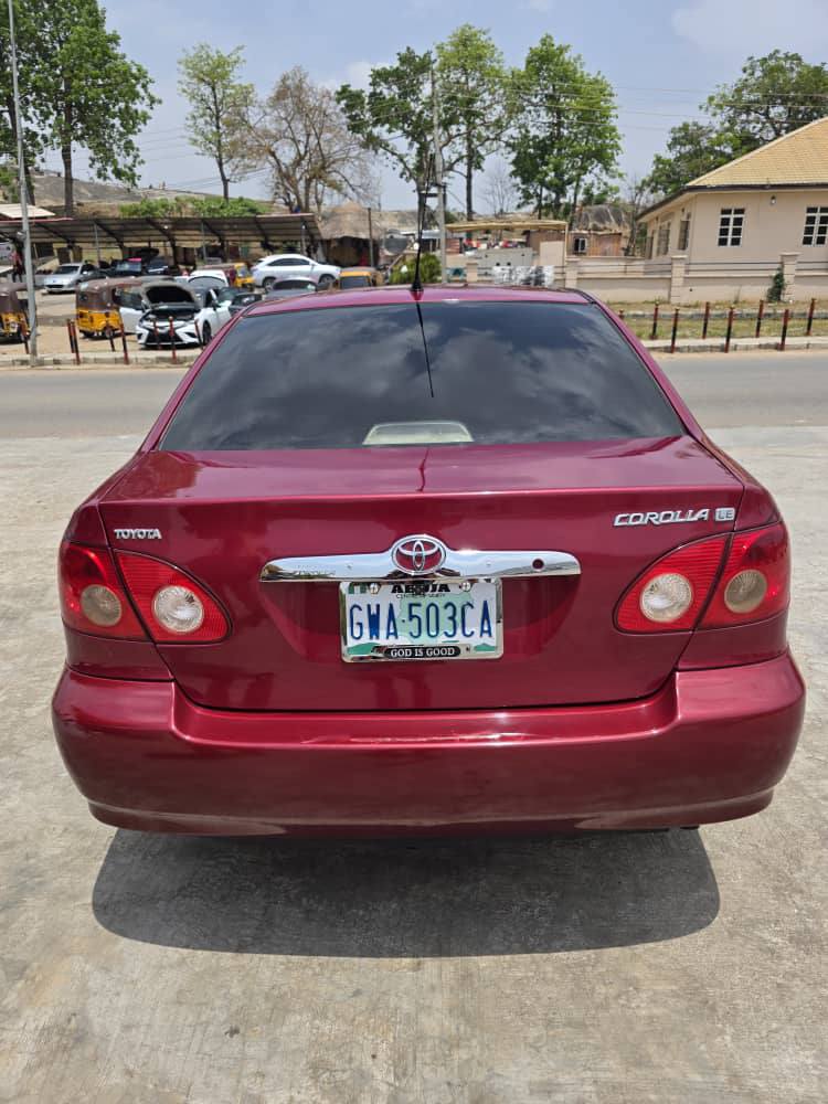 A picture of Nigeria used Toyota Corolla 2006 model Condition Zero fault Location